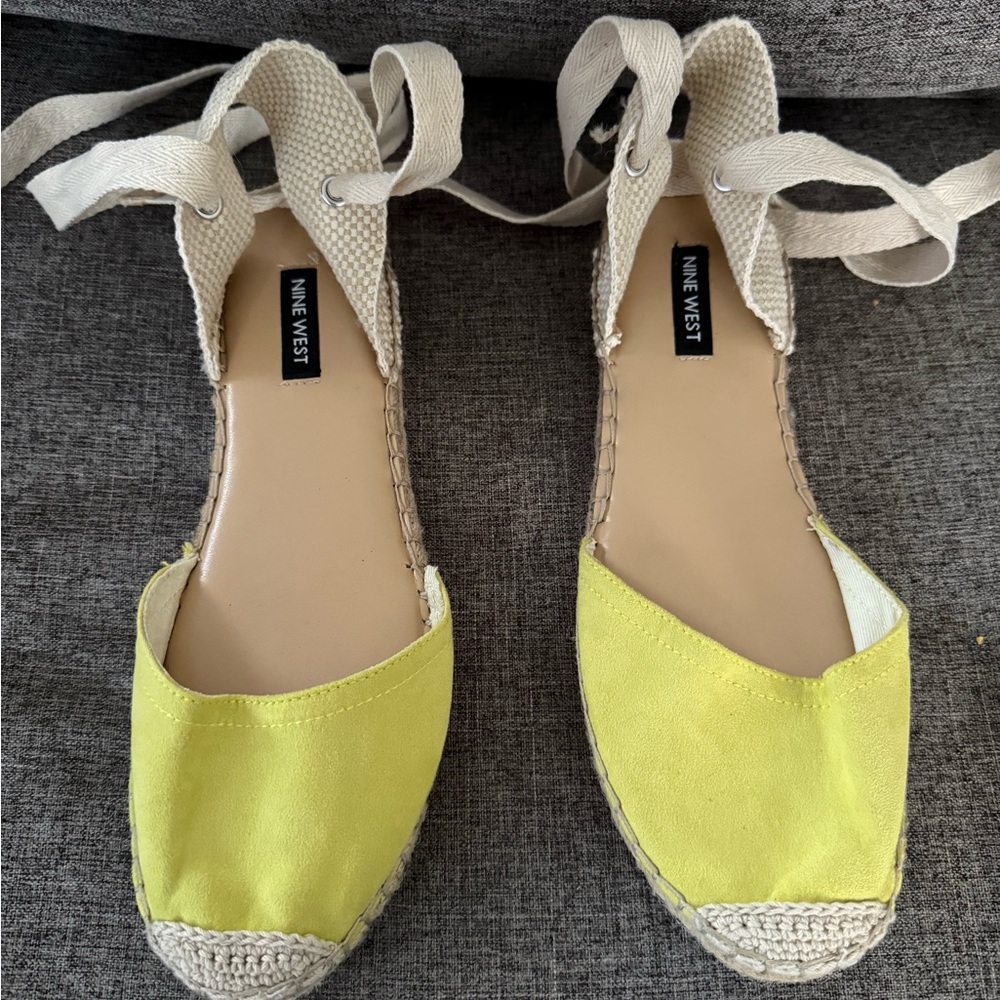 Nine West Lemon Espadrille Sandals